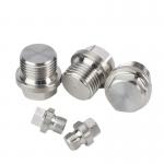 China DIN910 Standard Carbon Steel Hexagon Head Screw Plug Zinc Plated for Leak Proof Sealing for sale