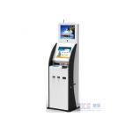 17 Inch Cold Rolled Steel Digital Kiosk Display With ID Scanner Card Issue Modules for sale