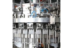 China Full Automatic Beverage Csd Filling Line Rinsing Filling Capping 3 In 1 supplier