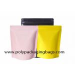 180 Micron Pure Color Aluminum Foil Bag For Nut Packaging for sale
