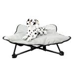 600D Collapsible Elevated Dog Bed 90cm Folding Dog Camp Bed for sale