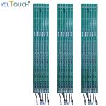 Finger Touch Screen Components PCBA Module Army Green Size Customized
