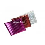 LDPE Red Metallic Envelopes Bubble Padded For Protective Packaging for sale