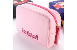 China Student'S Zipper Closure Polyester Travel Makeup Pouch supplier