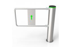 China Cylindrical Speed Lane Turnstile Gate Strong Light and High Temperature Resistance supplier