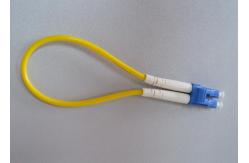 China Single mode / Multimode Fiber Optic Loopback with SC / LC Connector supplier