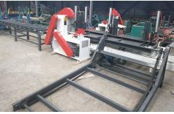 China 40cm Dia Circular Saw Sawmill Sliding Circular Saw Table For Softwood supplier