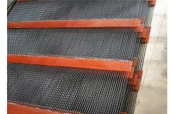 China Self cleaning wire mesh polyurethane sieve pu and steel material supplier
