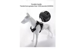 China Wholesale Manufacture K9 Reflective Soft Adjustable Breathable Tactical Dog Harness For Pet supplier