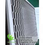 Aluminum expanded mesh architectural screen panel for exterior facade for sale