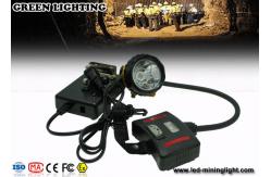 China 208 Lum Waterproof Mining Cap Lights , Superbright CREE led mining lamp Customized LOGO supplier