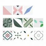 Home Decoration Pattern Porcelain Decorative Tiles Balcony Porcelain Decorative Tiles for sale