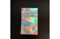 China 180 Microns Body Scrub Pouch MOPP Transparent Stand Up Pouch With Zipper supplier