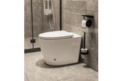 China Modern Advanced Foot Sensor Intelligent Water Closet White Ceramic Bathroom supplier