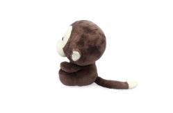 China Skin Friendly Polypropylene Cotton Filling Monkey Plush Pillow supplier