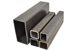 China Rectangular Black Hollow Section Q235 Square Metal Tube 12M RHS SHS supplier