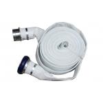 Marine CCS Certificate Polyester Fire Hose With PVC / TPU / Rubber Lining