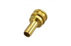 China 1 Inch Hose Stem Connections Brass Male Quick Connector supplier