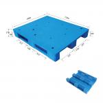 Reversible HDPE PP Nestable Plastic Pallet Insulation 4 Way Entry Type for sale