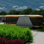 Portable Space Capsule Guest House With Bathroom Kitchenette Plug-and-Play Configuration for sale