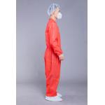 PP SMS 35g Chemical Red Protection Coverall for sale
