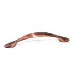 Bronzed Sandblasting Cabinet Handle Metal Die Casting Luxury Arch Shape for sale