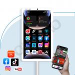Qtenboard 21.5 27 32 Inch Movable Touch Screen Portable TV Portable TV Tablet for sale