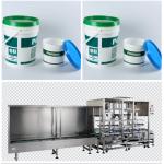 High Efficiency Bottle Packaging Line / Customized Paint Packing Machine for sale