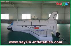China Giant White Inflatable Air Plane Inflatable Model With CE Or UL Blower supplier