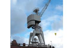 China Dockside Marine Floating Crane Customized For Shipyard supplier