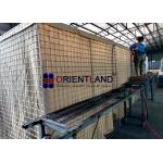 Galfan Coated Collapsible Defensive Barrier Military Rapidly Construct Blast Wall