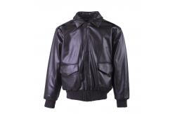 China Factory custom motorcycle jackets Fashion blank men ma1 flight leather jacket supplier
