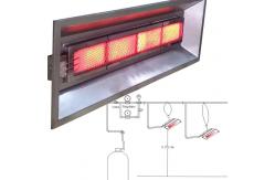 China Aluminized Steel Gas Infrared Brooder Heater THD6808 Poultry Farm Heating System supplier