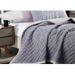 Simple Solid King Size Bedspreads , Machine Quilting Hotel Collection Bedspreads