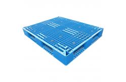 China Orange Food Grade Reusable Plastic Pallets Made From Recycled Plastic supplier