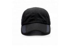 China 4 Panel Summer Golf Hats , Black Mesh Golf Hats OEM / ODM Available supplier