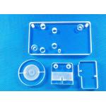 Customization Clear Military Industrial Complex Application Precision CNC Milling Precision Glass Machining for sale