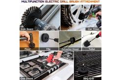 China PP 2inch Drill Brush Attachment Set 8Pcs For Cleaning supplier