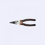 black 8 inch heavy duty long nose pliers 200mm long thin nose pliers for sale