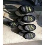 Rubber Adjustable Weight Dumbbells 20kg 40kg For Gym Sport Fitness for sale