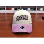 ACE Unisex Adjustable Custom 6 panels Glitter Cloth Embroidery Patch Baseball Curve Bill Cap for sale