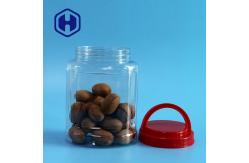 China Empty Oval 30oz 900ml Leak Proof Plastic Jar For Nuts Kernels Packaging supplier