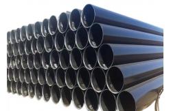 China Structural And Construction Electrogas Welded Steel Pipe with Black Painting supplier