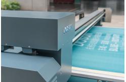 China Automatic Flatbed UV Laser Engarver For Textile Screen Bedsheet , Curtain , Garment supplier