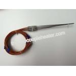High Performance Type J Thermocouple RTD For Measuring Temperature , 24GA Kapton Leads for sale