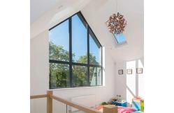 China Customized Double Glazed Aluminum Fixed Window Thermal Break Window For House supplier