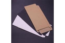 China Kraft Paper Phone Case Window Box Packaging No Printing Gift with Clear Window supplier