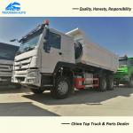 10 Wheel SINOTRUCK HOWO 25 Tons Heavy Duty Dump Truck For Civil Engineering Work for sale