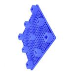 Blue HDPE PE Grid Flat Injection Mold Pallet 1000 X 1000 Mm Nestable For Food Factory for sale