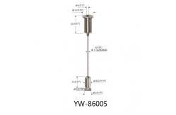China Flexible Size Steel Wire Hanging Systems For Lighting Fixture YW86002 supplier